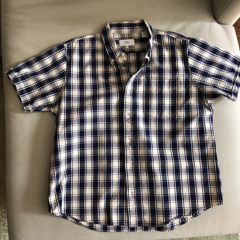 JACK SPADE - Men’s Short Sleeve Button Down Shirt